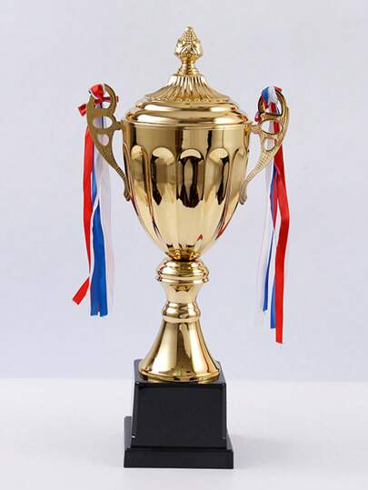 大型金属奖杯，可定制作为纪念礼品，金色奖杯，适用于体育赛事、锦标赛、比赛