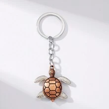 1 Máy Tính Vintage Đơn Giản Sáng Tạo Đại Dương Động Vật Cá Heo Cá Mập Rùa Tôm Móc Khóa, Ô Tô Thời Trang Mặt Dây Chuyền Túi Phụ Kiện Cá Tính Du Lịch Lưu Niệm - Bạc - Xem 16