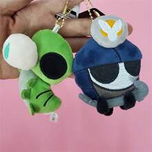 9cm《空洞騎士》角色扮演玩具毛絨禮品鑰匙扣配件 - 彩色 - 查看 4