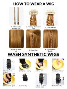 1pc Clip In Long Synthetic Braided Boxing Ponytail