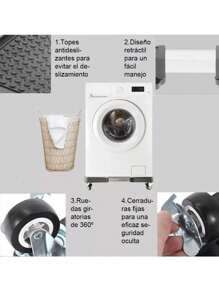 Casters - Black - View 3