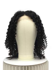 22 Inch Wig Head For Wig, Canvas Mannequin Head With Mount Hole, Manikin Head For Wig Making, Styling And Display, Head Contour More Realistic With Holder - Beige - View 6