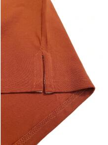 PLAYERA TIPO POLO PARA CABALLERO T-EXTRA PREMIUM - Marrón - Ver 3