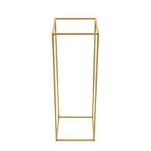 CNCEST 10 Pcs Gold Wedding Flower Centerpiece, Metal Flower Holder Flower Arrangement, Tall Geometric Centerpieces Vase For Table, Home Party Wedding Decorations Flower Rack(32in/80cm) - 32寸 - 查看 11