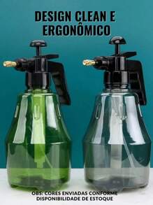 Pulverizador Manual de Plástico Com Regulagem Esguicho Multiuso 1,5 Litros - Multicolorido - Visão 5