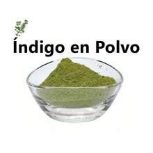 Indigo En Polvo Organico Natural 100g Tinte Tipo Henna Azul - negro azulado - Ver 2
