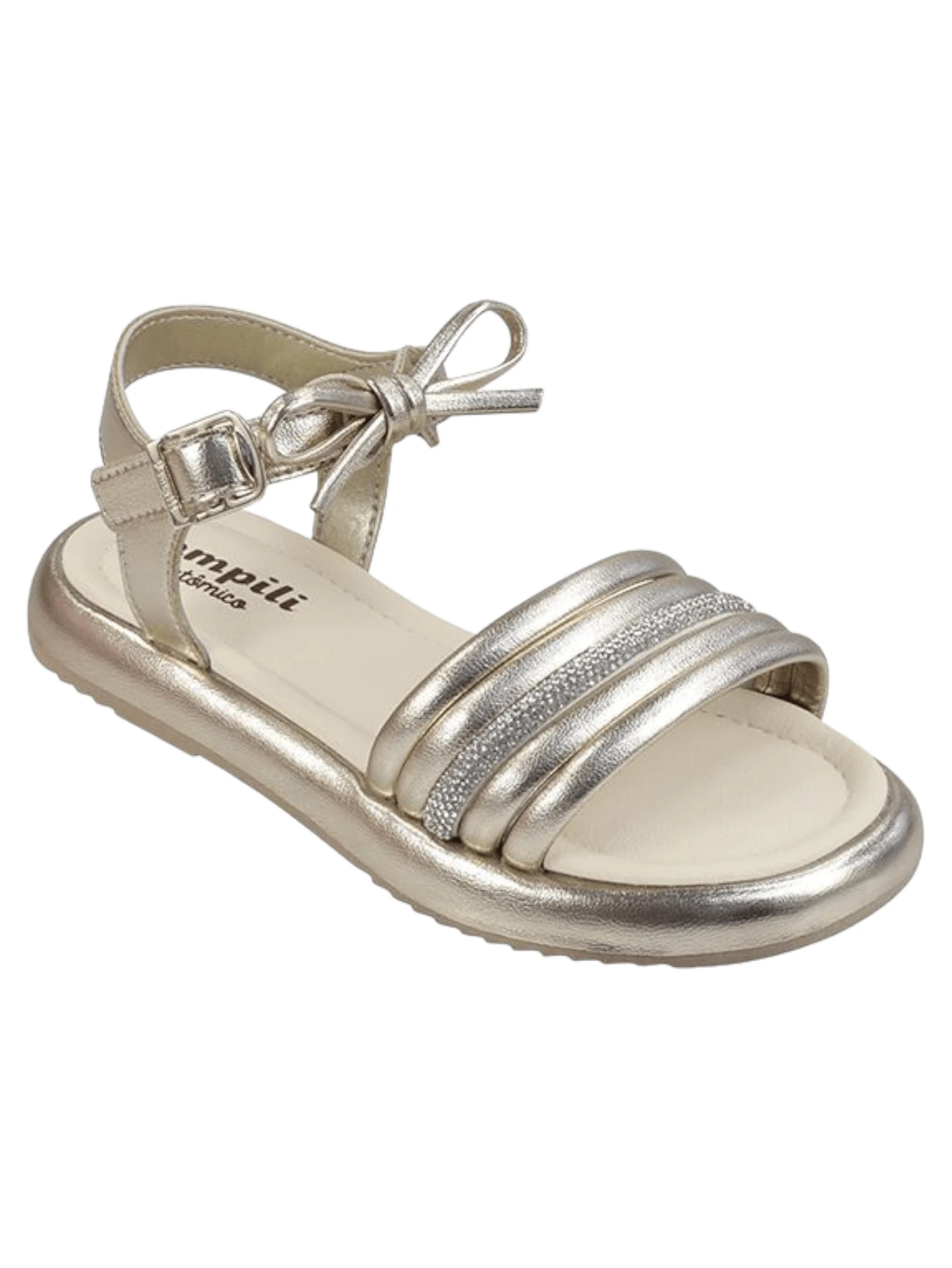 Kids Flat Sandals - Vàng - Xem 1