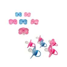 Chupetas de bico de silicone pct c/25 unidades (0303 e 0302) - mesclado - Visão 2