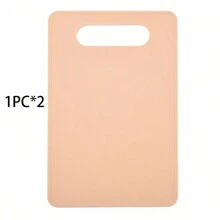 1PC Plastic Chopping Board, Household Classification Chopping Board, Baby Vegetable And Fruit Complementary Food Chopping Board, Outdoor Camping Picnic Chopping Board Light Non-Slip Chopping Board.