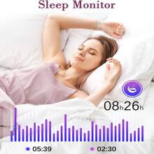 Smart Watches For Women Compatible With IPhone Android Phones, Slim Women's Fitness Bracelet Sports Tracker Digital Watch Step/Sleep Monitor