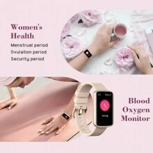 Smart Watches For Women Compatible With IPhone Android Phones, Slim Women's Fitness Bracelet Sports Tracker Digital Watch Step/Sleep Monitor