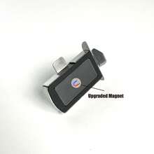 1pc Silver Grey Multifunctional Magnet Gauge Tool - Industrial Sewing Machine Positioner, Anti-Rolling Edge Guide, Crimping Line Anti-Deviation Gauge, And Seam Edge Controller For Old Household Sewing Machines - Silver - View 6