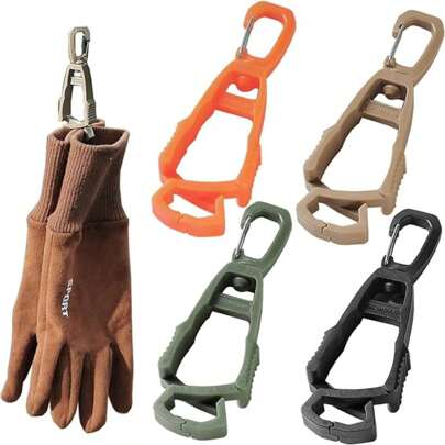 1 Stück Handschuh-Clips, Handschuh-Halter, Handschuh-Clips für die Arbeit, Arbeitshandschuhe, für den Gürtel, für die Baustelle