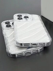 Transparent And Cute Material Clear Phone Protective Case Compatible With IPhone 14/15 With Creative Phantom Color; Compatible With IPhone XS/7/8 Plus/XR/GE/S2/XS Max; Compatible With Apple IPhone P15/Promax/XA/XA Max P14/P13/P12 And P11 - Clear - View 4