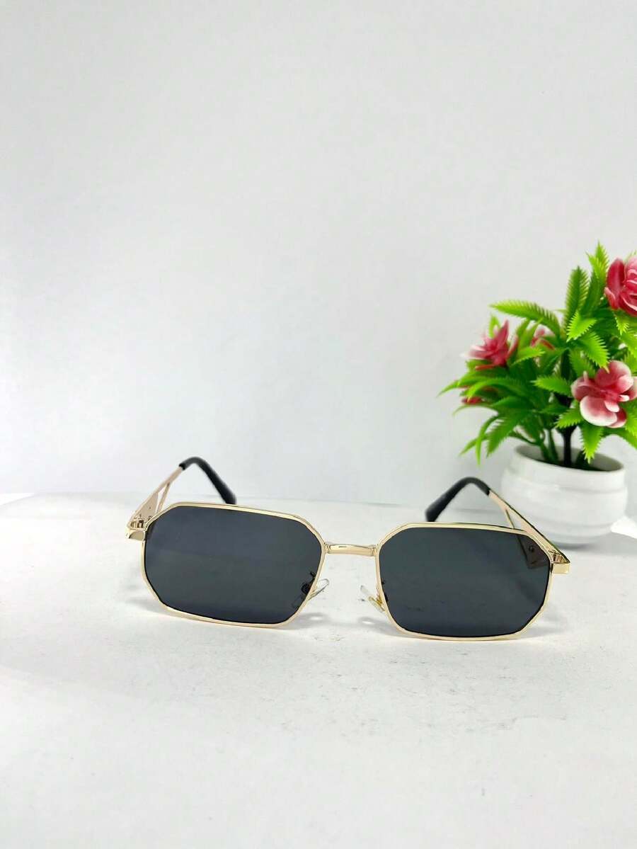Women Fashion Glasses - 灰色 - 查看 1