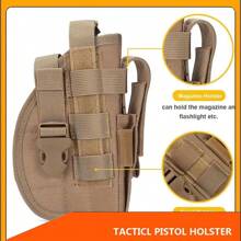 Real CS Training Tactical Gun Holster, Outdoor Waist Pack For Universal Manba Quick Draw Invisible Gun Holster - Multicolor - View 1