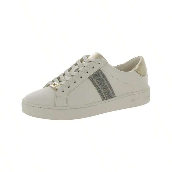 Irving leather and logo sneaker shop