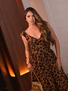 Women Long Dresses - Rỉ Nâu - Xem 2