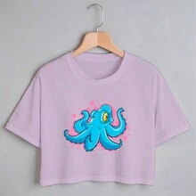 Women T-Shirts - Màu tím - Xem 1