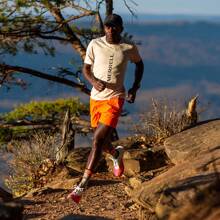 Merrell MTL Long Sky2 防滑专业户外徒步鞋越野跑鞋 - 紅白色 - 查看 2