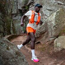 Merrell MTL Long Sky2 防滑专业户外徒步鞋越野跑鞋 - 紅白色 - 查看 3