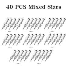 Agujas de tatuaje surtidas adecuadas para máquinas de tatuaje y tatuaje - Blanco - Ver 12