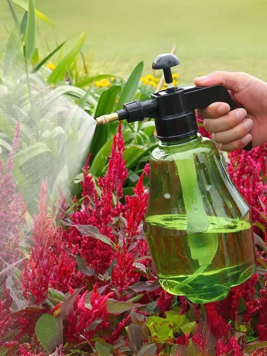 Pulverizador Manual de Plástico Com Regulagem Esguicho Multiuso 1,5 Litros - Multicolorido - Visão 1