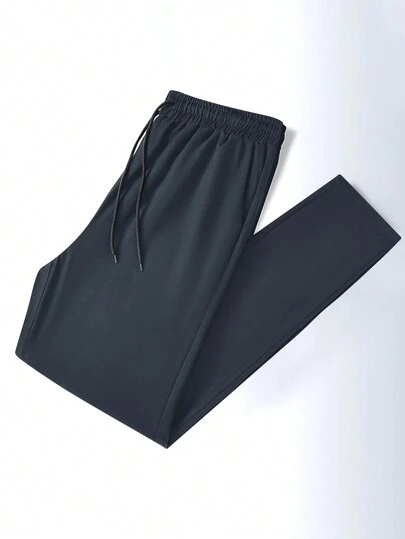 男友风男士运动运动裤，直筒丝质运动长裤，透气，宽松版型，休闲裤