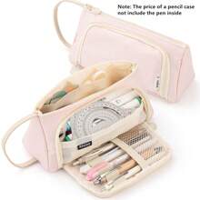 Tragbare Federtasche, Stifteetui mit großer Kapazität, multifunktionaler Stifthalter, süßes Lernwerkzeug, Aufbewahrungstasche für Büro und Schule, Geschenk für Makeup-Sammlung, Schreibtischorganizer / Federtasche mit großer Kapazität, Schülermäppchen, Stiftaufbewahrung, Schulmaterialien, Stiftbehälter, Stifte-Taschen, Büromaterialien, Schulmaterialien, Vielfunktions-Stifteetui, Große Federmäppchen, Taschen, Bürostifte, Schulsachen - 21 cm * 11,5 cm * 8,5 cm - Übersicht 14