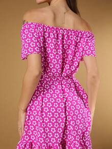 Women Short Dresses - Hồng - Xem 5