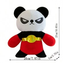Angry Panda Plush Doll With Red Boxing Glove And Gold Belt, Birthday Party Gift, Collectible Doll For Display - Color - View 11