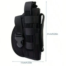 Real CS Training Tactical Gun Holster, Outdoor Waist Pack For Universal Manba Quick Draw Invisible Gun Holster - Multicolor - View 6