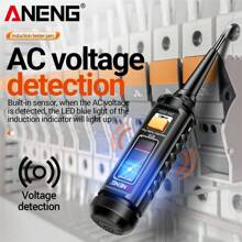 ANENG B15 Screwdriver Tester Highlight Color Indicator Light Professional Electrician Induction Teste Pen Test Tools - Black - View 3