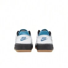 Nike Giày trượt ván toàn lực nam thoải mái và đa năng chống trượt và chống mài mòn Đen/Trắng/Xanh HJ7262-100 - Đen và trắng - Xem 4