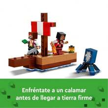 Juego de construccion El viaje en el barco pirata Lego Minecraft ✅ Entrega 24/48h a España (península) - LEGO Minecraft - Ref. 21259 - Multicolor - Ver 4