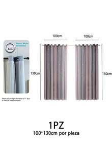Curtains - Grey(1pcs) - View 3