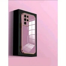 1 ốp lưng điện thoại chống rơi đơn giản và giá rẻ, mạ điện 6D, lỗ khoét chính xác cao, tương thích với Apple, , Oppo và . - Màu tím - Xem 4