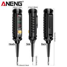 ANENG B15 Screwdriver Tester Highlight Color Indicator Light Professional Electrician Induction Teste Pen Test Tools - Black - View 4