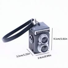 1入微型相機模型，娃娃屋裝飾用模擬玩具，適用於數位相機、單眼相機和復古相機的道具 - 彩色 - 查看 4