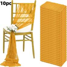 10/20 pezzi Fasce per sedie verde salvia di Bali, decorazioni rustiche per sedie con fiocco, coprisedia per matrimonio, banchetto, festa, casa, cucina (40,6 x 274,3 cm)