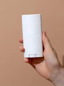 Top-Fill Empty Deodorant Containers, 5pcs 2.5Oz 75ml Plastic White Twist-Up Refillable Tubes For DIY Deodorant Stick Heel Balm Cosmetics - Multicolor - View 1