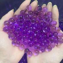 高品質精製吸水珠，水凝膠果凍珠，彩色珠子，花瓶填充珠，無土栽培用水珠，婚禮中心擺設，花卉裝飾，花瓶裝飾，感恩節和聖誕節裝飾，DIY香氛工藝 - 彩色 - 查看 12