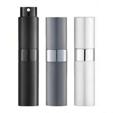 Wiederverwendbare 10ml Aluminium-Reiseparfümflasche, Mini-Taschenparfümflasche, tragbare Aluminium-Parfümflasche