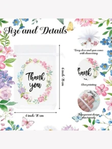 20 túi quà tặng vải organza mỏng màu trắng thanh lịch - Thiết kế hoa cảm ơn, túi đựng đồ trang sức và kẹo có dây rút nhỏ cho đám cưới, quà tặng tiệc, đồ trang điểm, túi lưới tinh tế, đồ trang trí Halloween, trang phục Halloween, đồ trang trí mùa thu, đồ trang trí lễ hội - Màu be - Xem 2