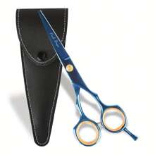 KIM JONG YI 5.5 Inch Hair Cutting Scissors Set , Leather Scissors Case, Barber Hair Cutting Shears Hair Thinning/Texturizing Shears For Professional Hairdresser Or Home Use - Multicolor - View 15