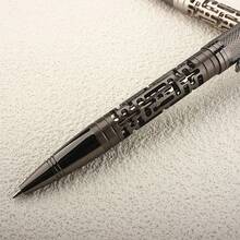 Luxury Hollow 308 Luxury Ink Ballpoint Pen,  Blue Ink Medium Point 0.7mm Smooth Writing Metal Ball Point Pen Signature Pen - 308 - View 8