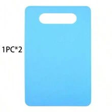 1PC Plastic Chopping Board, Household Classification Chopping Board, Baby Vegetable And Fruit Complementary Food Chopping Board, Outdoor Camping Picnic Chopping Board Light Non-Slip Chopping Board.