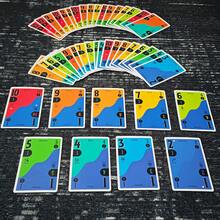 1套，“SCOUT”完美派对游戏，家庭聚会游戏卡，有趣的纸牌游戏，派对棋盘游戏，节日纸牌游戏，有趣的礼物，携带方便，适合大学宿舍，派对，野餐游戏等，适合万圣节/圣诞节/感恩节的成人派对游戏 - 彩色 - 查看 4