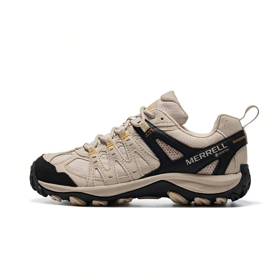 MERRELL 女款 ACCENTOR GTX 防水透气减震徒步鞋,户外运动登山鞋 - 白色 - 查看 1