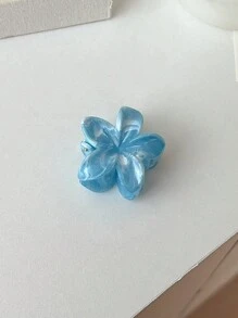 1pc Sweet & Lovely Girls Style Flower Claw Clip, Fine Hair Clips With Strong Hold, Suitable For Various Hairstyles, Hair Claw For Girls' Hair, Decorative Hair Accessories Hair Jaw Clip Hair Clamps Hair Clutch Hair Claw Clip Fall Winter For Vacation Outfits Woman